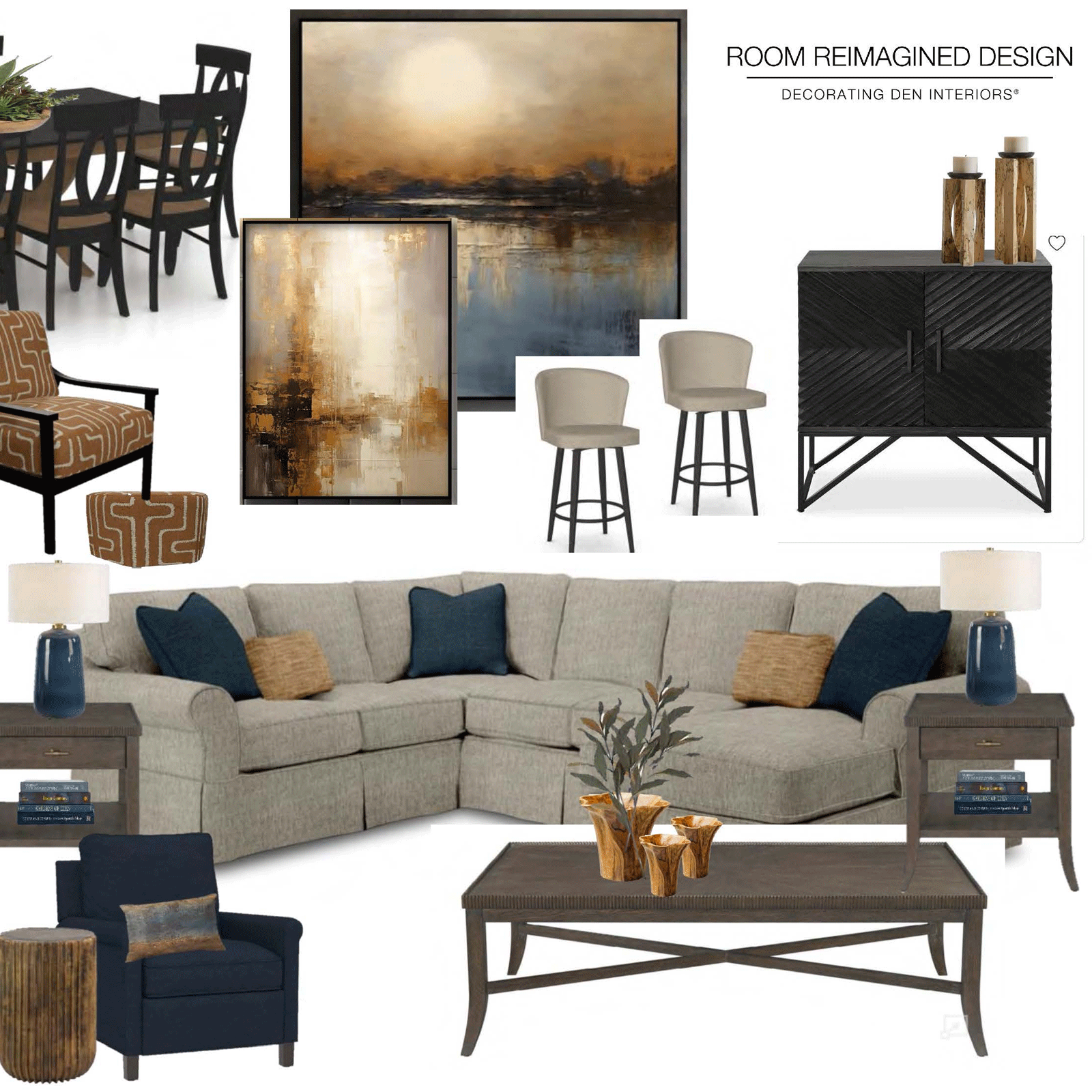 Interior Design mood board service in Ham Lake MN